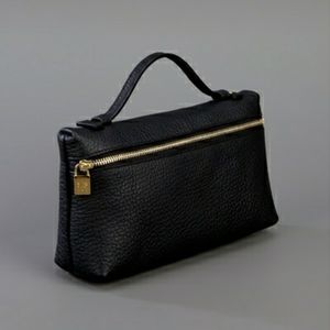 Loro Piana Mini Leather Top Handle Bag